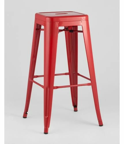 картинка Барный стул Толикс 36-4015, Сталь, Красный Глянцевый от магазина Одежда+