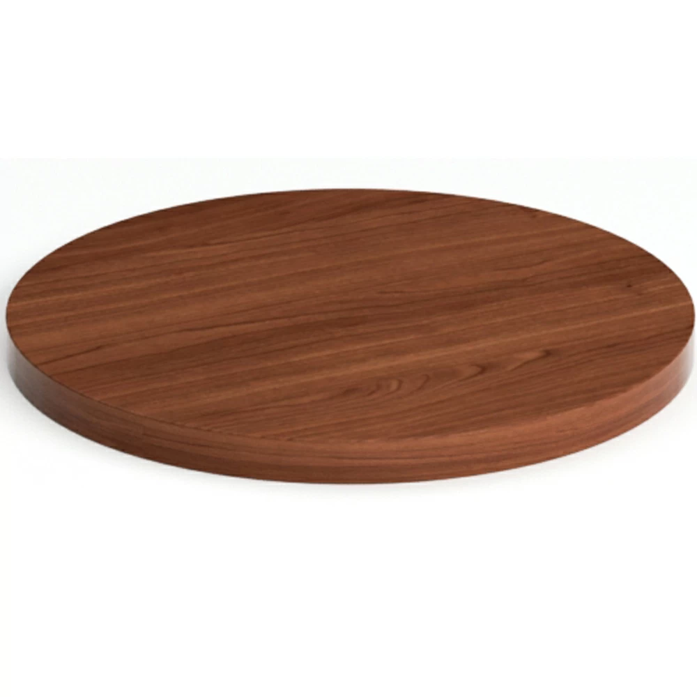 Купить пластиковые деревянные Столешница HPL 40 мм (круглая), диаметр 600 мм, в нескольких цветах werzalit для столов в кафе ресторан баро фуд-корт