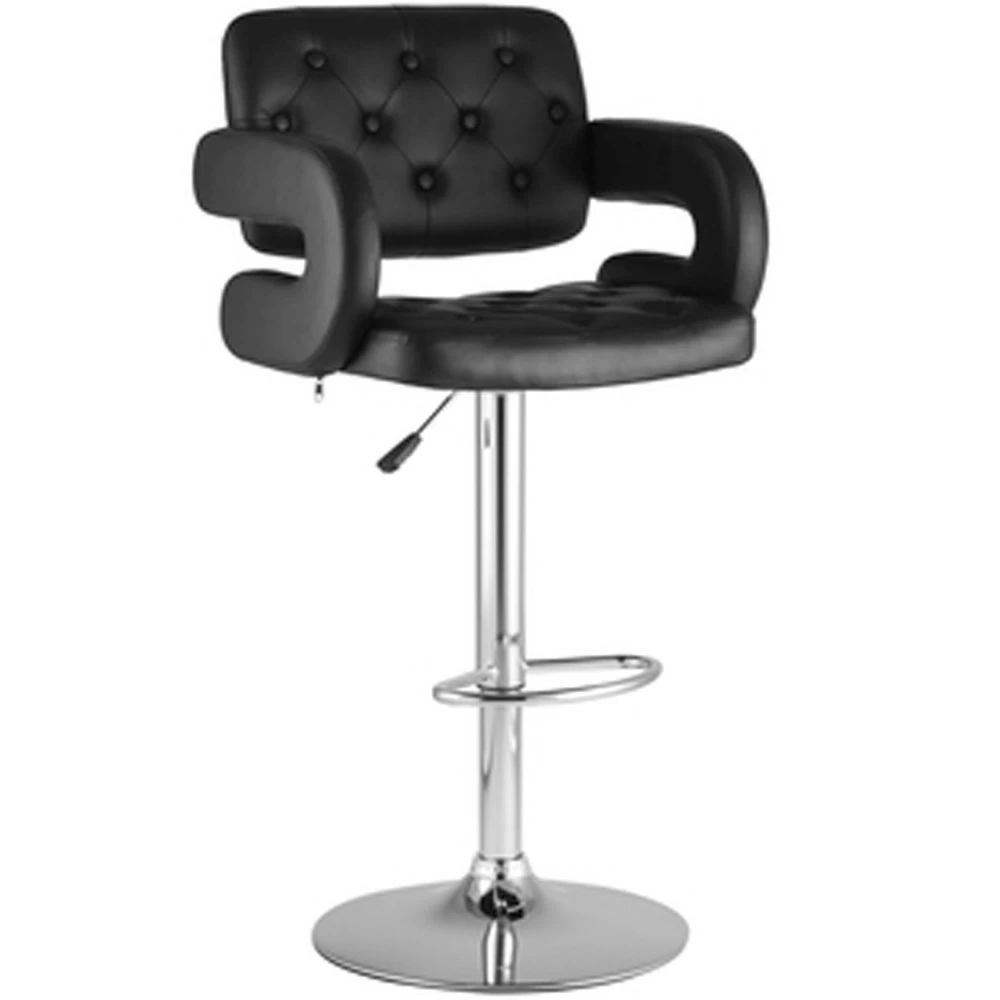 картинка Барный стул Бентли 36-4029, Экокожа, Чёрный от магазина Одежда+