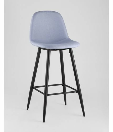 картинка Барный стул Валенсия 36-4025, Рогожка, Небесно-голубой от магазина Одежда+