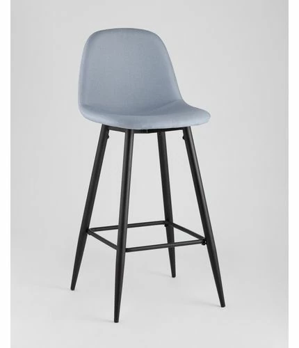 картинка Барный стул Валенсия 36-4025, Рогожка, Голубой от магазина Одежда+
