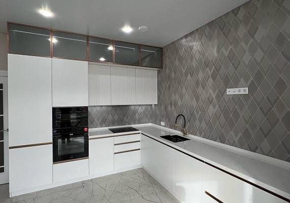 Кухня ЖК "Серебряный фонтан" 1