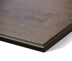 картинка Столешница из натурального шпона с фигурной кромкой Столешницы от производителя ТЕХНОбар