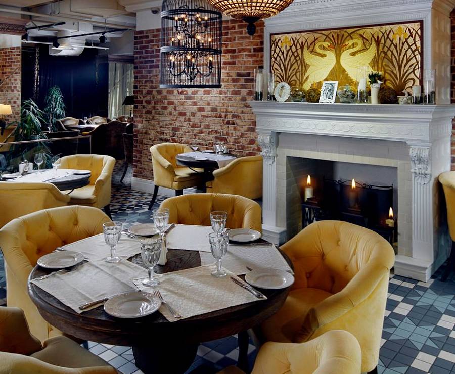 Ресторан Гуси-Лебеди10