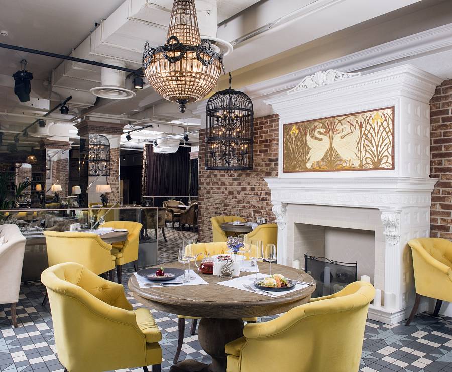 Ресторан Гуси-Лебеди5