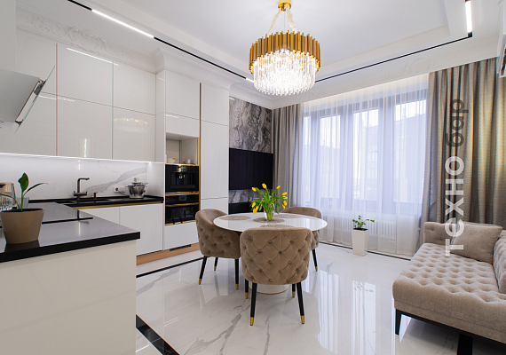 Квартира в ЖК "Серебряный парк" (комплексная меблировка) 1