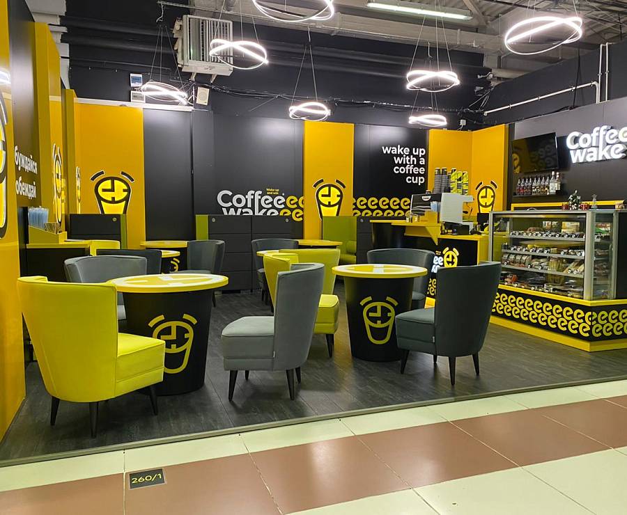 Сеть кофеен Coffee Wake5