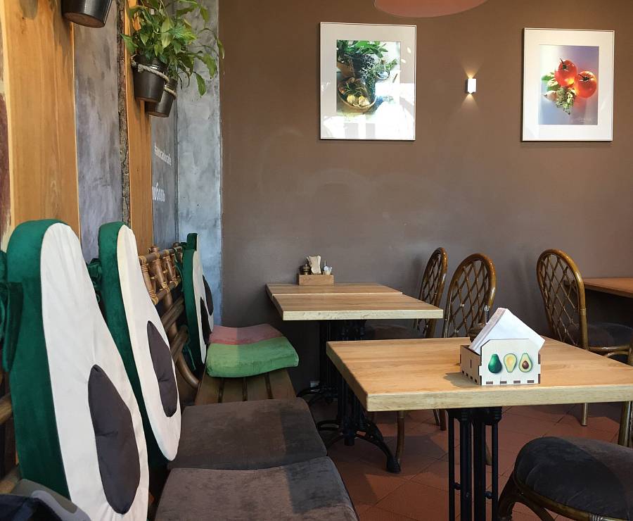 Вегетарианское кафе Авокадо34