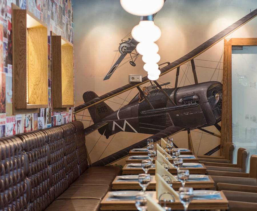 Ресторан Небесный тихоход про гостинице Аэрополис4