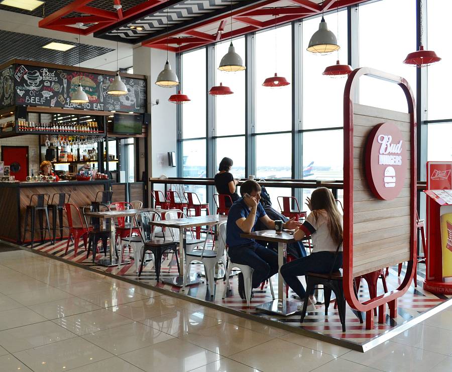 Бар-ресторан BUD Burgers (Шереметьево)2