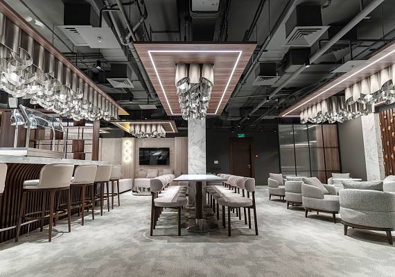 Ресторан в VIP-ложе ЦСКА Арены 1