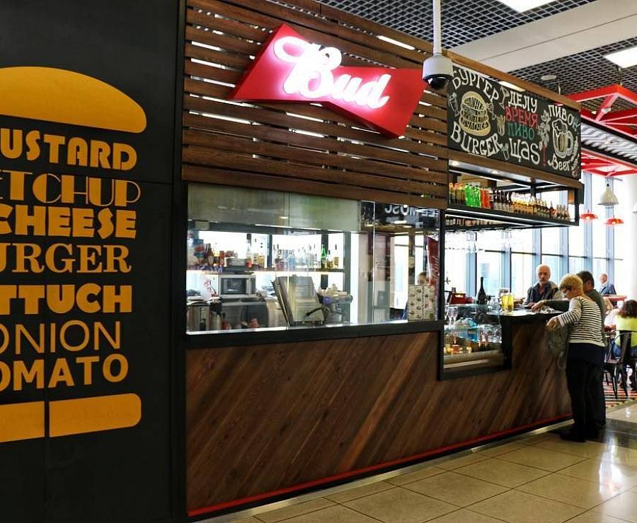 Бар-ресторан BUD Burgers (Шереметьево)6