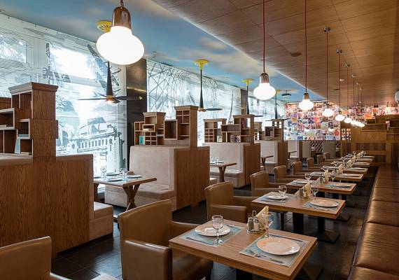 Ресторан Небесный тихоход про гостинице Аэрополис 1